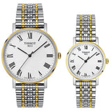 Buy Shop Tissot Everytime Medium White Dial Two Tone Mesh Bracelet Watch For Men - T109.410.22.033.00 USA Online