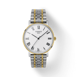 Buy Shop Tissot Everytime Medium White Dial Two Tone Mesh Bracelet Watch For Men - T109.410.22.033.00 USA Online
