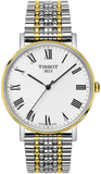Buy Shop Tissot Everytime Medium White Dial Two Tone Mesh Bracelet Watch For Men - T109.410.22.033.00 USA Online