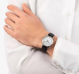 Buy Shop Tissot Everytime Small White Dial Black Leather Strap Watch For Women - T109.210.16.032.00 USA Online