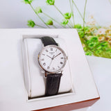 Buy Shop Tissot Everytime Small White Dial Black Leather Strap Watch For Women - T109.210.16.033.00 USA Online