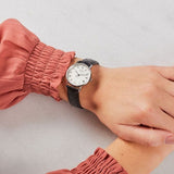 Buy Shop Tissot Everytime Small White Dial Black Leather Strap Watch For Women - T109.210.16.033.00 USA Online