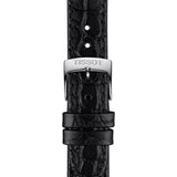 Buy Shop Tissot Everytime Small White Dial Black Leather Strap Watch For Women - T109.210.16.033.00 USA Online