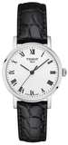 Buy Shop Tissot Everytime Small White Dial Black Leather Strap Watch For Women - T109.210.16.033.00 USA Online