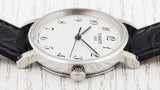 Buy Shop Tissot T Classic Desire White Dial Black Leather Strap Watch For Men - T52.1.421.12 USA Online