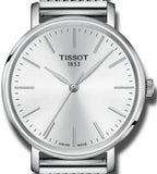 Buy Shop Tissot Everytime Lady Silver Dial Silver Mesh Bracelet Watch for Women - T143.210.11.011.00 USA Online
