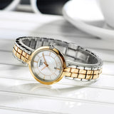 Buy Shop Tissot Flamingo Mother of Pearl White Dial Two Tone Steel Strap Watch For Women - T094.210.22.111.01 USA Online