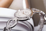 Buy Shop Tissot T Trend Flamingo Mother of Pearl Dial Silver Steel Strap Watch for Women - T094.210.11.116.00 USA Online