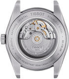 Buy Shop Tissot Gentleman Powermatic 80 Silicium Ice Blue Silver Steel Strap Watch For Men - T127.407.11.351.00 USA Online