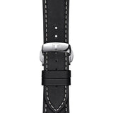 Buy Shop Tissot Gentleman Black Dial Black Leather Strap Watch For Men - T127.410.16.051.00 USA Online