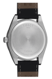 Buy Shop Tissot Gentleman Black Dial Black Leather Strap Watch For Men - T127.410.16.051.00 USA Online