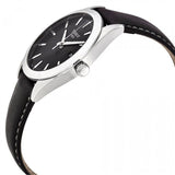 Buy Shop Tissot Gentleman Black Dial Black Leather Strap Watch For Men - T127.410.16.051.00 USA Online