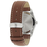 Buy Shop Tissot Gentleman Blue Dial Brown Leather Strap Watch For Men - T127.410.16.041.00 USA Online