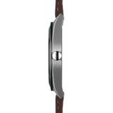 Buy Shop Tissot Gentleman Blue Dial Brown Leather Strap Watch For Men - T127.410.16.041.00 USA Online