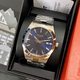Buy Shop Tissot Gentleman Blue Dial Silver Steel Strap Watch For Men - T127.410.11.041.00 USA Online