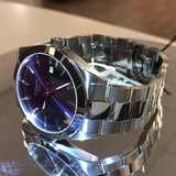 Tissot Gentleman Blue Dial Silver Steel Strap Watch For Men - T127.410.11.041.00