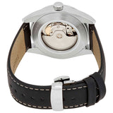 Buy Shop Tissot Gentleman Powermatic 80 Silicium Black Dial Black Leather Strap Watch For Men - T127.407.16.051.00 USA Online