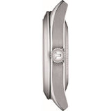 Buy Shop Tissot Gentleman Powermatic 80 Silicium Black Dial Silver Steel Strap Watch For Men - T127.407.11.051.00 USA Online