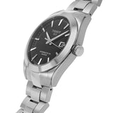Buy Shop Tissot Gentleman Powermatic 80 Silicium Black Dial Silver Steel Strap Watch For Men - T127.407.11.051.00 USA Online