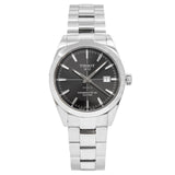 Buy Shop Tissot Gentleman Powermatic 80 Silicium Black Dial Silver Steel Strap Watch For Men - T127.407.11.061.01 USA Online