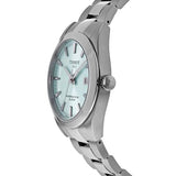 Buy Shop Tissot Gentleman Powermatic 80 Silicium Ice Blue Silver Steel Strap Watch For Men - T127.407.11.351.00 USA Online