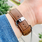 Buy Shop Tissot Gentleman Powermatic 80 Silicium Silver Dial Brown Leather Strap Watch For Men - T127.407.16.031.00 USA Online