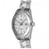 Buy Shop Tissot Gentleman Powermatic 80 Silicium Silver Dial Silver Steel Strap Watch For Men - T127.407.11.031.00 USA Online