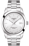Buy Shop Tissot Gentleman Powermatic 80 Silicium Silver Dial Silver Steel Strap Watch For Men - T127.407.11.031.00 USA Online