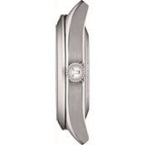 Buy Shop Tissot Gentleman Powermatic 80 Silicium Black Dial Silver Steel Strap Watch For Men - T127.407.11.051.00 USA Online