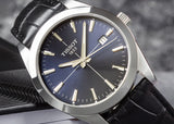 Buy Shop Tissot Gentleman Black Dial Black Leather Strap Watch For Men - T127.410.16.051.00 USA Online