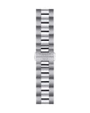 Buy Shop Tissot Gentleman Silver Dial Silver Steel Strap Watch For Men - T127.410.11.031.00 USA Online