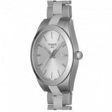Buy Shop Tissot Gentleman Silver Dial Silver Steel Strap Watch For Men - T127.410.11.031.00 USA Online