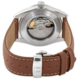 Buy Shop Tissot Gentlemen Powermatic 80 Silicium Blue Dial Brown Leather Strap Watch For Men - T127.407.16.041.00 USA Online
