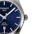 Buy Shop Tissot Gentlemen Powermatic 80 Silicium Blue Dial Brown Leather Strap Watch For Men - T127.407.16.041.00 USA Online