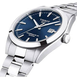 Buy Shop Tissot Gentlemen Powermatic 80 Silicium Blue Dial Silver Steel Strap Watch For Men - T127.407.11.041.00 USA Online