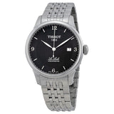Buy Shop Tissot Le Locle Automatic Black Dial Silver Steel Strap Watch For Men - T006.408.11.057.00 USA Online