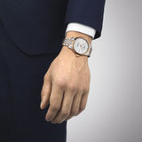 Buy Shop Tissot Le Locle Automatic Cosc Silver Dial Two Tone Steel Strap Watch For Men - T006.407.22.033.00 USA Online