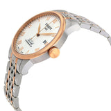Buy Shop Tissot Le Locle Automatic Cosc Silver Dial Two Tone Steel Strap Watch For Men - T006.407.22.033.00 USA Online
