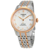 Buy Shop Tissot Le Locle Automatic Cosc Silver Dial Two Tone Steel Strap Watch For Men - T006.407.22.033.00 USA Online