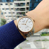 Buy Shop Tissot Le Locle Automatic Cosc Silver Dial Two Tone Steel Strap Watch For Men - T006.407.22.036.00 USA Online