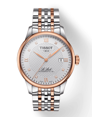 Buy Shop Tissot Le Locle Automatic Cosc Silver Dial Two Tone Steel Strap Watch For Men - T006.407.22.036.00 USA Online