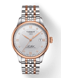 Buy Shop Tissot Le Locle Automatic Cosc Silver Dial Two Tone Steel Strap Watch For Men - T006.407.22.036.00 USA Online