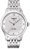 Buy Shop Tissot Le Locle Automatic Cosc White Dial Silver Steel Strap Watch For Men - T006.408.11.037.00 USA Online