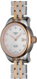Buy Shop Tissot Le Locle Automatic Diamonds Mother of Pearl White Dial Two Tone Steel Strap Watch For Women - T006.207.22.116.00 USA Online