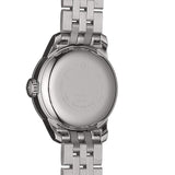 Buy Shop Tissot Le Locle Automatic Double Happiness Lady Silver Dial Silver Steel Strap Watch For Women - T41.1.183.35 USA Online