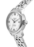 Buy Shop Tissot Le Locle Automatic Double Happiness Lady Silver Dial Silver Steel Strap Watch For Women - T41.1.183.35 USA Online