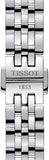 Buy Shop Tissot Le Locle Automatic Lady Black Dial Silver Steel Strap Watch For Women - T41.1.183.56 USA Online