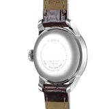 Buy Shop Tissot Le Locle Automatic Lady Silver Dial Brown Leather Strap Watch For Women - T41.1.113.77 USA Online