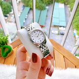 Buy Shop Tissot Le Locle Automatic Lady Silver Dial Silver Steel Strap Watch For Women - T006.207.11.036.00 USA Online