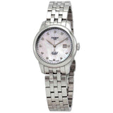 Buy Shop Tissot Le Locle Automatic Lady Silver Dial Silver Steel Strap Watch For Women - T006.207.11.036.00 USA Online